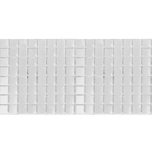 Lote de 1600 mosaicos cuadrados de espejo adhesivo 5x5 mm en Acrílico - Plateado x1