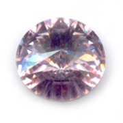 Cabuchón PureCrystal 1122 Rivoli 12 mm Light Amethyst|raw }}