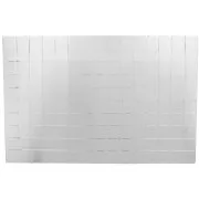 Set de 150 mosaïques miroir adhésif carré 10x10 mm en verre - Argenté x1