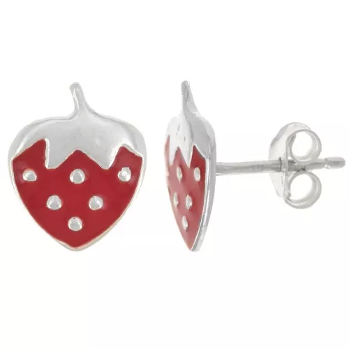 Ganchos pendientes 11.5x9.5 mm con Resina Epoxy - Plata 925 x2