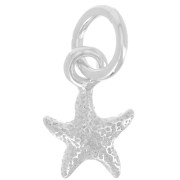 Dije Estrella de Mar 11x7 mm - Plata 925 x1|raw }}