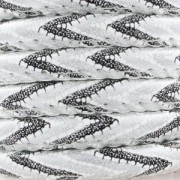 Cordón sintético con pespunte Chevron de 6 mm Gris x 50 cm|raw }}