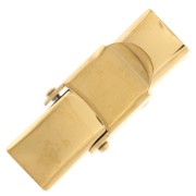 Cierre de cordón de 6 mm - Acero inoxidable 304 Dorado x1