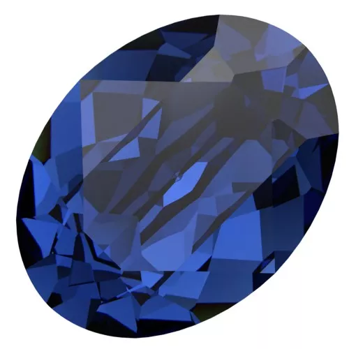 Cabujón PureCrystal 4120 8x6 mm - Zafiro oscuro reinventado x1