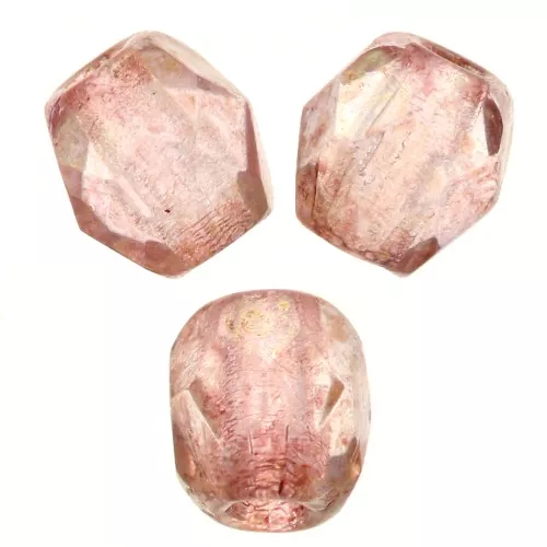 Facetas 3 mm - Cristal Rojo Lustre x50