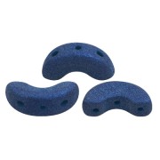 Cuentas de cristal Arcos® de Puca® 5x10 mm - Trendy Royal Blue Mat x10g