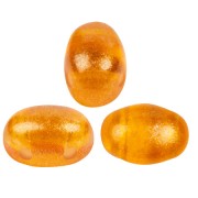 Cuentas de cristal Samos® by Puca® 7x5 mm - Riviera Naranja x10g
