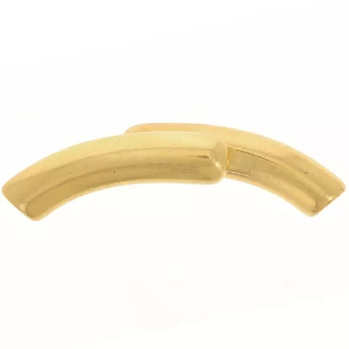 Cierre magnético de 2 cilindros para cordón de 5 mm - Dorado x1