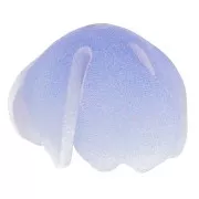 Cuenta de flor de plástico de 13 mm - Aciano x1