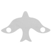 Entrepieza Golondrina 9.5x15 mm - Plata 925 x1|raw }}