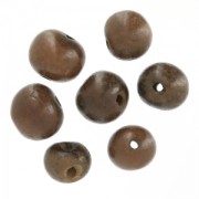 Semillas acai de Brásil 8 mm Chocolate x 10