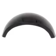 Accesorio para el pelo - para coletero elástico - 52x28 mm en resina - Negro