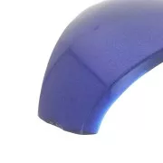 Accesorio para el pelo - para coletero elástico - 52x28 mm en resina metalizada azul noche
