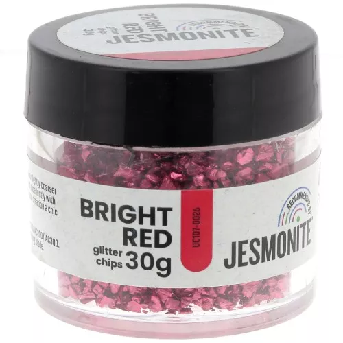 Purpurina en Botella - Jesmonite - Rojo x30g