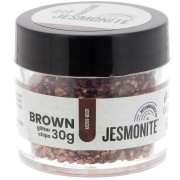 Crujientes de purpurina - Jesmonite - Marrón x30g|raw }}
