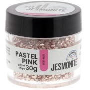 Crujientes de purpurina - Jesmonite - Rosa pastel x30g|raw }}