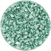 Glitter Chips in a Bottle - Jesmonite - Verde Esmeralda x30g