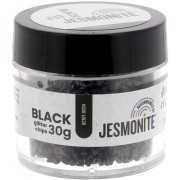 Crujientes de purpurina - Jesmonite - Negro x30g