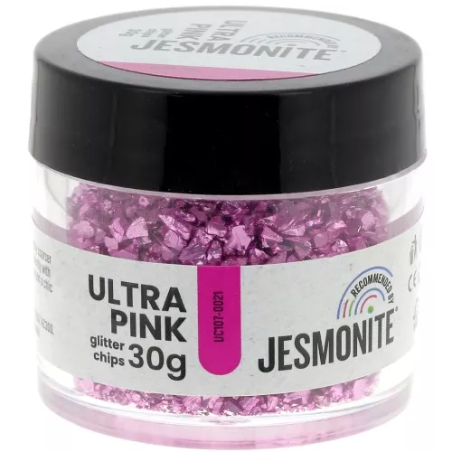 Purpurina en Botella - Jesmonite - Fucsia x30g