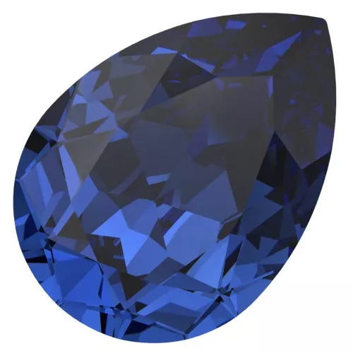 PureCrystal 4320 Cabujón 8x6 mm - Zafiro Oscuro Reinventado x1