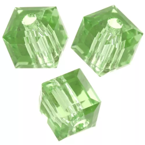 PureCrystal 5601 Cubos de 4 mm - Reinvented Peridot x8