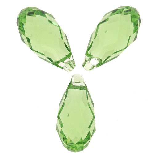Gotas PureCrystal 6010 11x5,5 mm - Reinvented Peridot x4