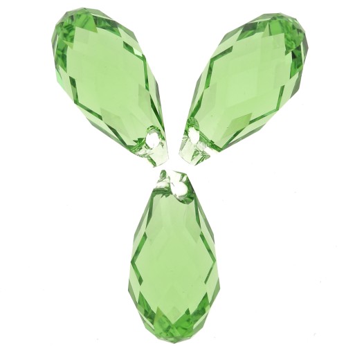 Gotas PureCrystal 6010 13x6,5 mm - Reinvented Peridot x1
