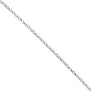 Jaseron Cadena de malla de 3,5 mm - Acero inoxidable 316L x1m