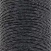 Negro - Tresse de soie 0.8 mm - Noir x1m Tresse de soie 0.8 mm - Noir x1m