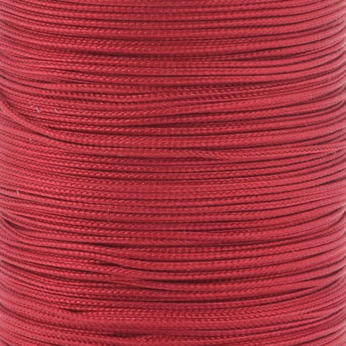 Trenza de seda de 0,8 mm - Roja x1m