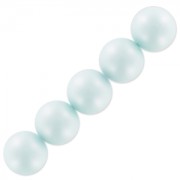 Perladas PureCrystal 5810 12 mm Pastel Blue Pearl x4