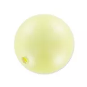 Perlada PureCrystal semi-agujereada 5818 10 mm Pastel Yellow Pearl x1