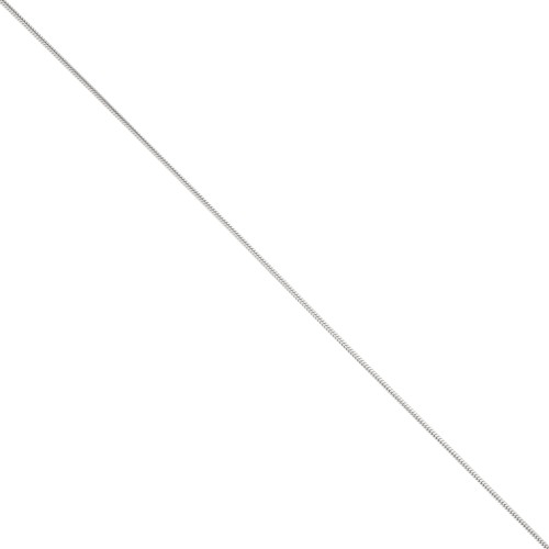 Cadena de malla serpentina 1,3 mm - Acero inoxidable 316L x1m