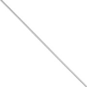 Cadena de malla serpentina 1,2 mm - Acero inoxidable 316L x1m