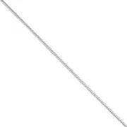 Cadena de malla serpentina 1,3 mm - Acero inoxidable 316L x1m