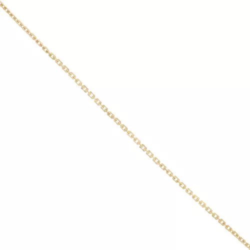 Cadena fileteada de 2mm - acero inoxidable 316L dorado x50cm