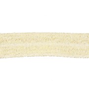 Cinta elástica plana 16 mm - Dorado purpurina x1m|raw }}