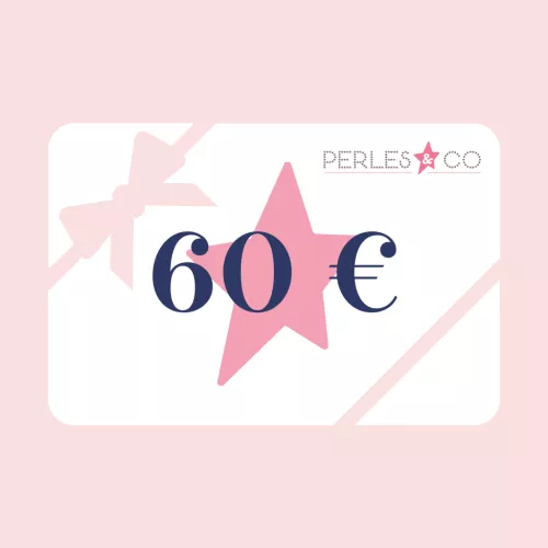 Tarjeta regalo electrónica Perles & Co - 60 euros