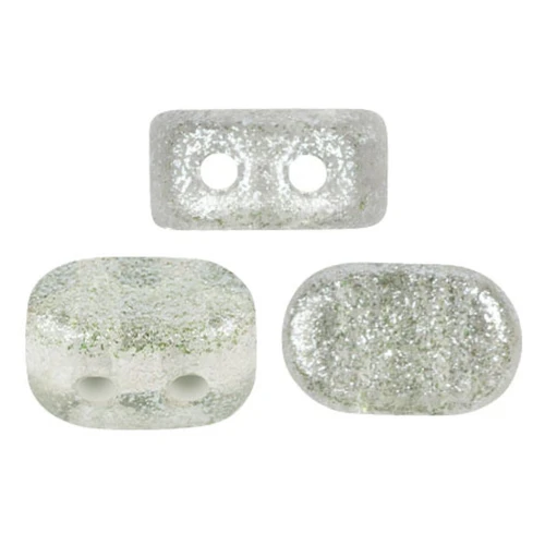 Cuentas de cristal Lipsi® de Puca® 4x6 mm - Candy Light Mint x10g