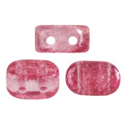 Cuentas de cristal Lipsi® de Puca® 4x6 mm - Candy Raspberry x10g|raw }}