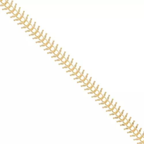 Cadena épis 12.5 mm doré x 50cm
