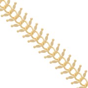 Cadena épis 12.5 mm doré x 50cm