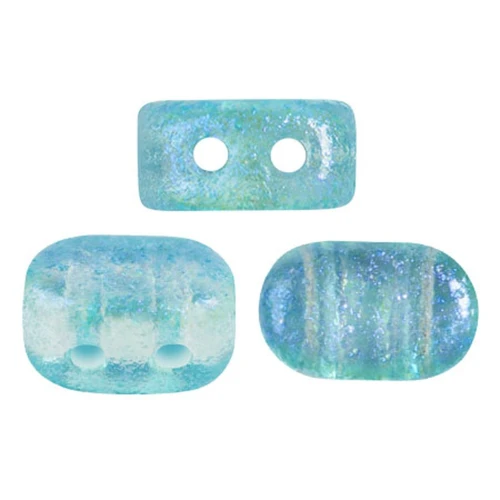 Cuentas de cristal Lipsi® de Puca® 4x6 mm - Candy Curacao x10g