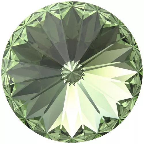 Cabujón PureCrystal 1122 Rivoli 14 mm - Reinvented Peridot x1