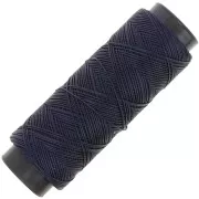 Noche azul - Slam Cord hilo plano de poliéster encerado para micro macramé 0,6 mm - Azul noche x100m Slam Cord hilo plano de poliéster encerado para micro macramé 0,6 mm - Azul noche x100m