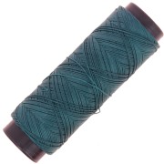 Slam Cord hilo plano de poliéster encerado para micro macramé 0,6 mm - Verde pato x100m|raw }}