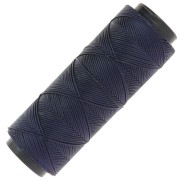 Slam Cord hilo plano de poliéster encerado para micro macramé 0,8 mm - Azul noche x100m|raw }}
