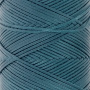 Hilo plano de poliéster encerado - Slam Cord para micro macramé 1 mm - Verde pato x100m