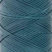 Hilo plano de poliéster encerado - Slam Cord para micro macramé 1 mm - Verde pato x100m
