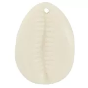 Crudo - Colgante de resina Gauri 22x16 mm - Crudo x1 Colgante de resina Gauri 22x16 mm - Crudo x1